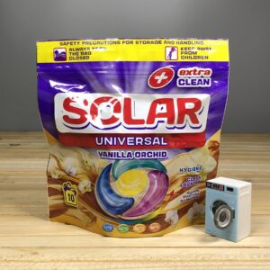 Капсули для прання 4-х компонентні Solar Universal Vanilla Orchid - 10 шт.