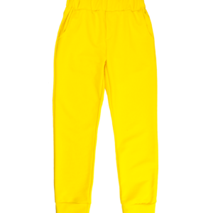 Базові дитячі штани "Грей" двунитка, Жовтий, 128 (9 років)