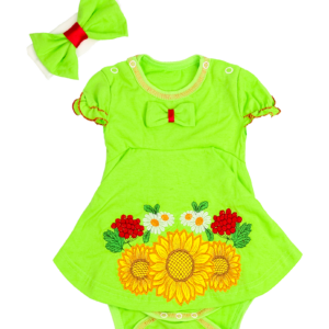 Боді для дівчаток "Стефанія", Салатовий, 68 (6 міс)
