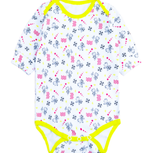 Боді ясельний інтерлок "Кіт моряк", Білий, 62 (3 міс)