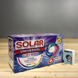 Капсули для прання 4-х компонентні Solar Universal 20 шт.