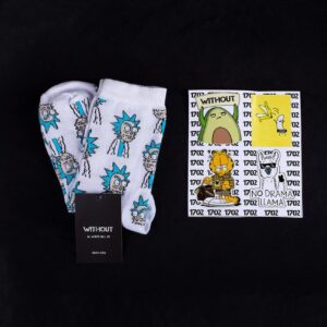 Шкарпетки Without Rick 36-44 White