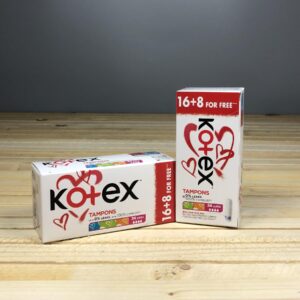 Тампони Kotex Super- 16+8 шт.