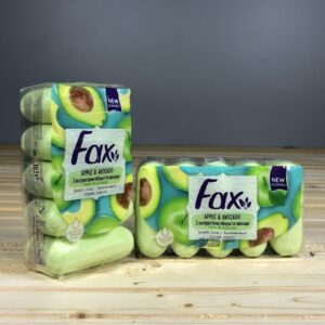 Туалетне мило Fax Sunshine Apple & Avocado Beauty Soap -5 шт х 70 г.