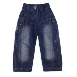 Джинси для дівчаток, Синій, 1 рік