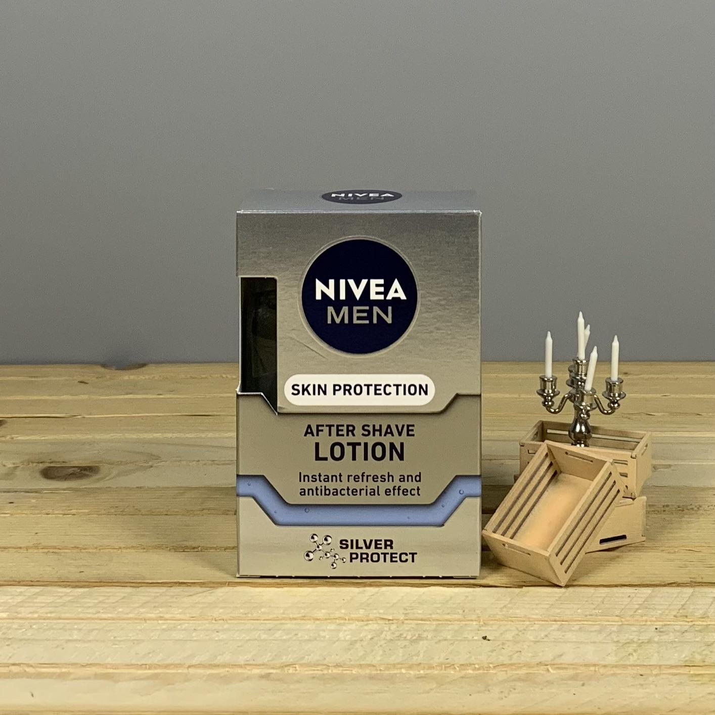 Лосьйон після гоління Nivea Men Skin Protection Silver Protect - 100 мл.
