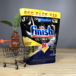 Капсули для посудомийної машини Finish Ultimate All in 1 Lemon - 55 шт.