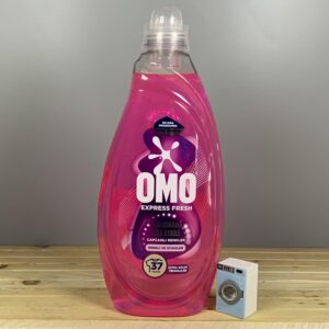Гель для прання парфюмований OMO Express Fresh для кольорової та чорної білизни - 1.48 л. 37 праннь.