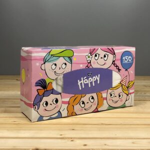 Хустинки паперові Bella baby Happy універсальні двошарові - 150 шт.