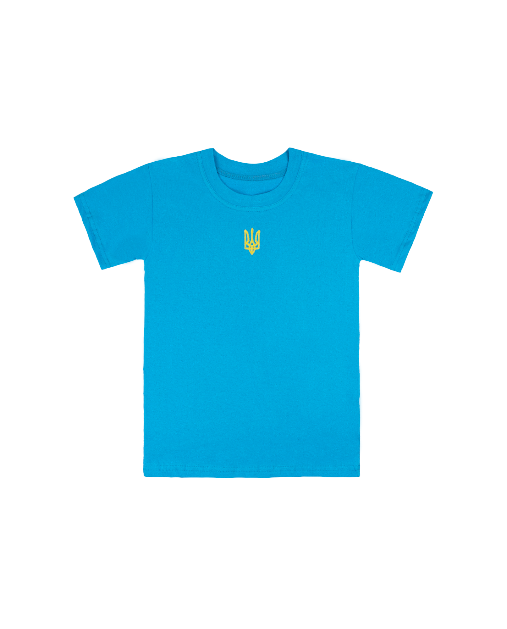 Футболка дитяча "ТРИЗУБ", Бірюзовий, 134 (9 років)