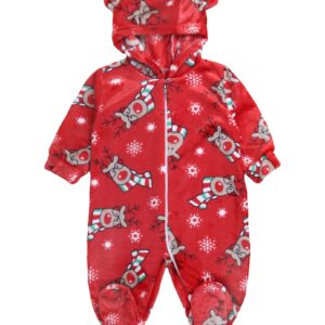 Комбінезон ясельний "Маленька Соня", Червоний, 56 (від 0 міс)