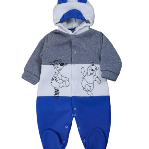 Комбінезон ясельний "Пух та Тигра", Джинс, 68 (6 міс)