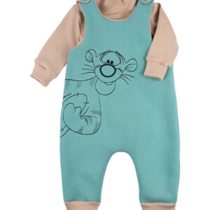 Комплект боді + полукомбінезон "Тигра", Ментол, 92 (2 роки)