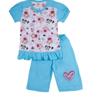 Комплект для дівчинки двійка, Блакитний, 86 (1.5 роки)