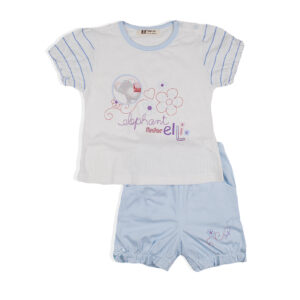 Комплект для дівчат "Ellie", Блакитний, 80 (1 рік)