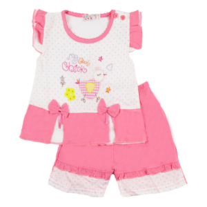 Комплект для дівчинки "My chick", Рожевий, 74 (6-12 міс)