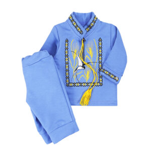 Комплект двійка ясельний "Назарій", Індіго, 62 (3 міс)