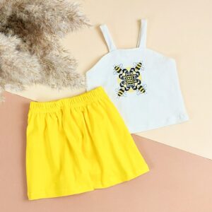 Комплект топ + шорти "Бджілки", Жовтий, 116 (6 років)
