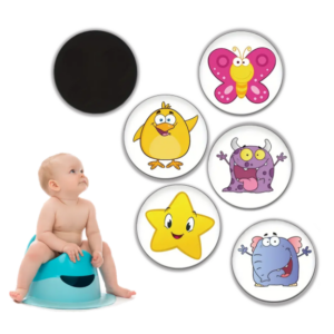 Наліпки для привчання дитини до горщика 1 шт, асорті