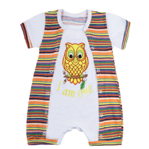 Пісочник дитячий "Совенятко Сеня", Помаранчевий, 74 (6-12 міс)