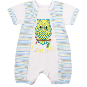 Пісочник дитячий "Совенятко Сеня", Блакитний, 62 (3 міс)