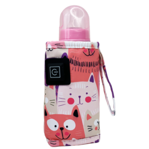 Портативний підігрівач для пляшечок, Рожевий