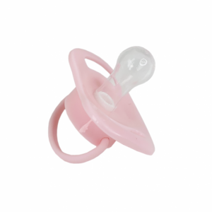 Пустушка силіконова з ковпачком, Рожевий