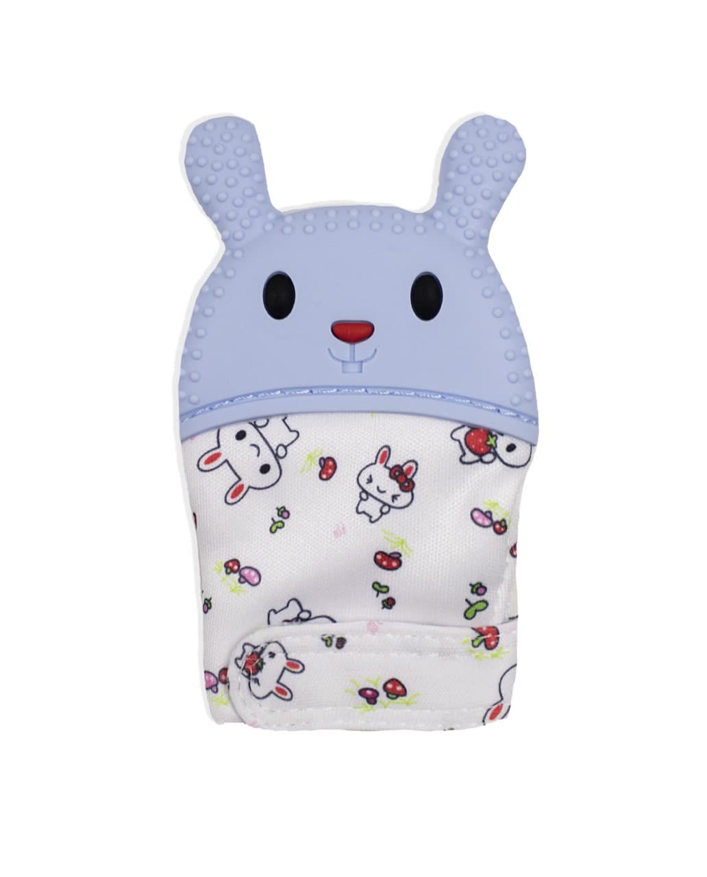 Рукавичка-прорізувач "Зайченя", Блакитний