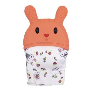 Рукавичка-прорізувач "Зайченя", Помаранчевий