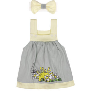 Сарафан для дівчинки "Равлик", Ментоловий, 62 (3 міс)