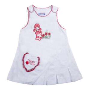 Сарафан вельветовий, Білий, 86 (1.5 роки)