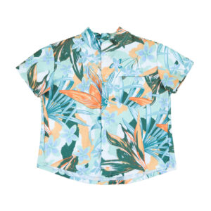 Сорочка лляна дитяча "Марк", Зелений, 86 (1.5 роки)