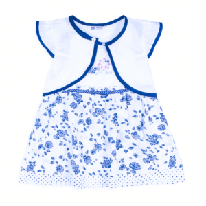 Сукня ситцева + болеро, Білий, 92 (2 роки)