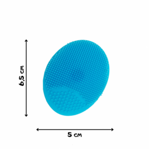 Силіконова мочалка для купання, Блакитний