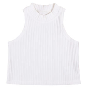 Топ для дівчаток "Американка", Молочний, 98 (3 роки)