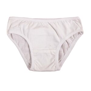 Труси для дівчаток білі, Білий, 3-4 роки