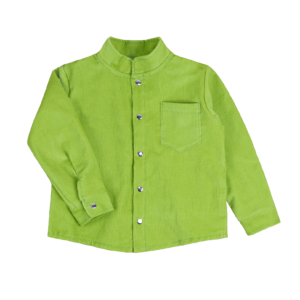 Вельветова сорочка дитяча "Олівер", Салатовий, 86 (1.5 роки)