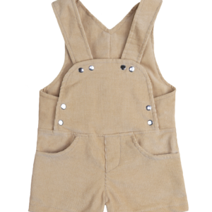 Вельветовий напівкомбінезон "На стилі", Какао, 110 (5 років)