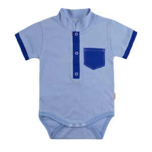 Ясельний боді "Поло", Синій, 62 (3 міс)