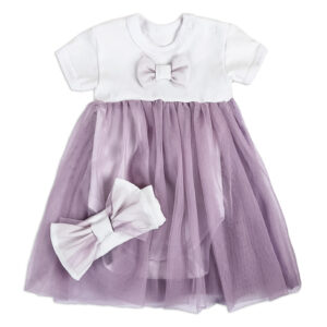 Ясельний боді з коротким рукавом "Лоліта", Білий, 62 (3 міс)