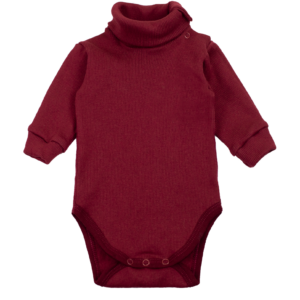 Ясельний боді з начосом №21, Бордовий, 62 (3 міс)