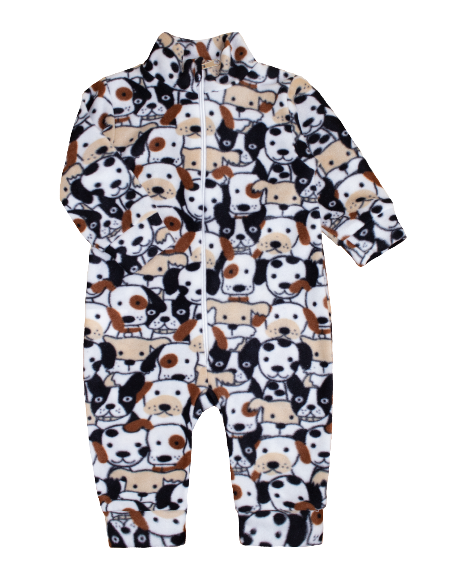 Ясельний флісовий ромпер "Ліам", Капучіно, 74 (6-12 міс)