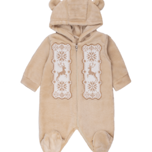 Ясельний комбінезон "Візерунок", Капучіно, 68 (6 міс)