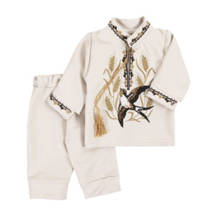 Ясельний комплект двійка "Ластівка", Крем-брюле, 68 (6 міс)