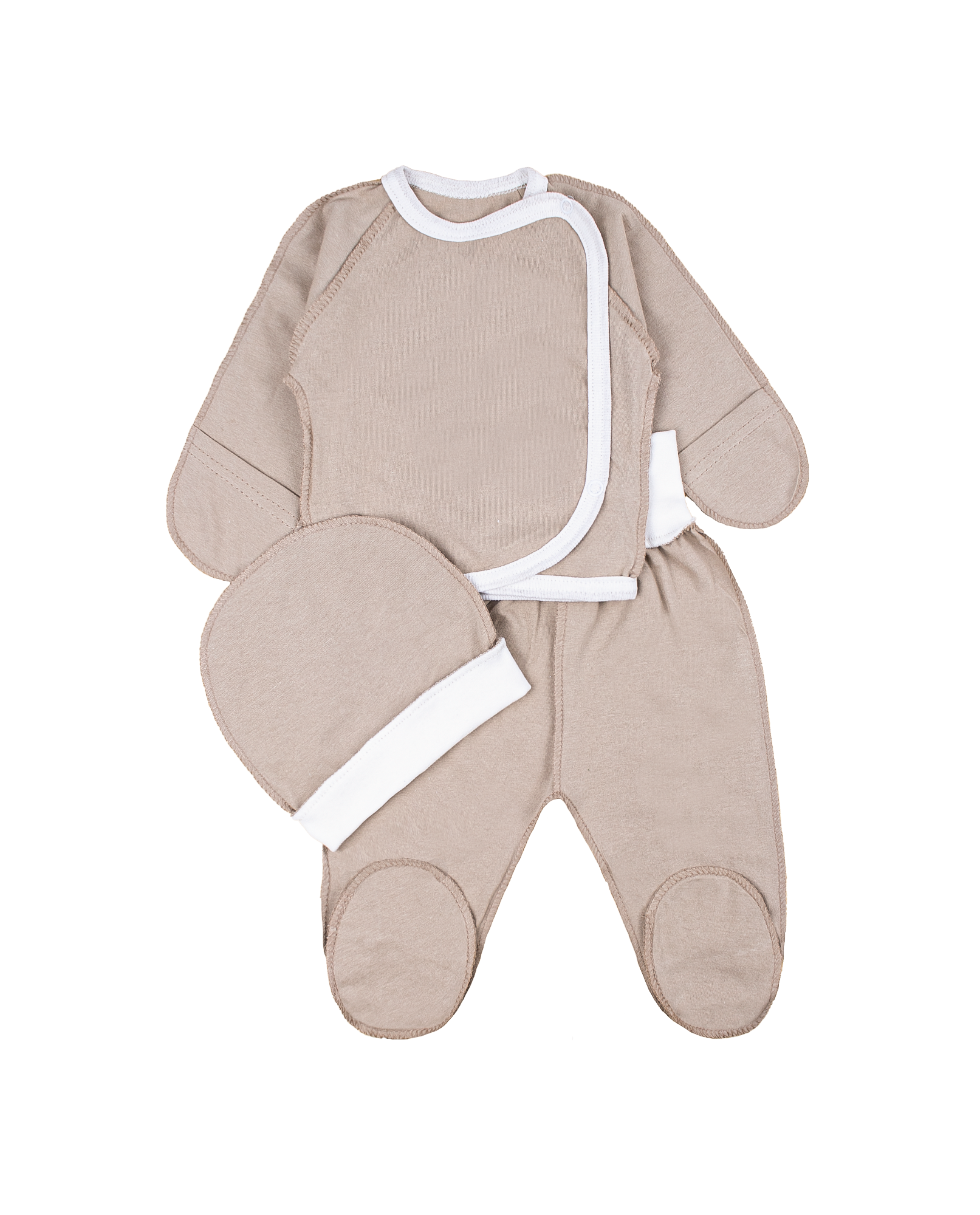 Ясельний комплект "Карапуз", Капучіно, 62 (3 міс)