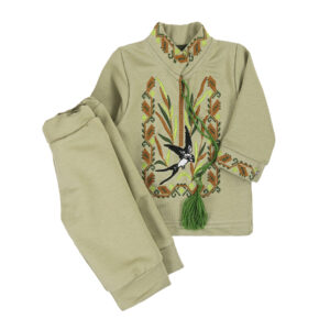 Ясельний комплект "Верба" , Оливковий, 62 (3 міс)