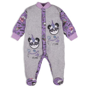 Ясельний комбінезон № 8, Фіолетовий, 68 (6 міс)