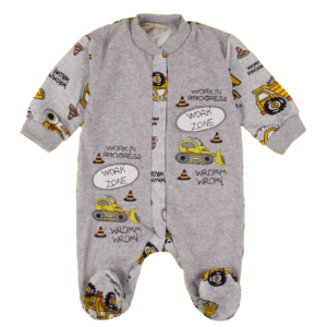 Ясельний комбінезон № 8, Меланж, 74 (6-12 міс)