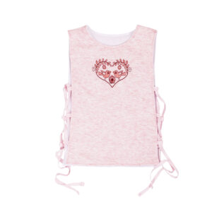 Жилет для дівчинки "Мрія", Пудровий, 104 (4 роки)