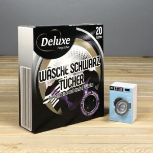 Серветки для оновлення чорного кольору і тканини Delux - 20 шт.